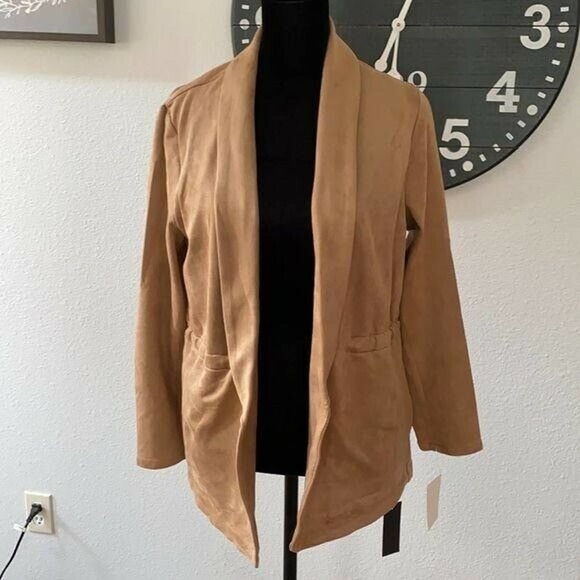 Blank NYC Faux Suede Blazer - Medium - Picture 3 of 3